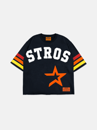 Image 1 of GIRLS ARE DRUGS® JERSEYS - "STROS" - NAVY BLUE