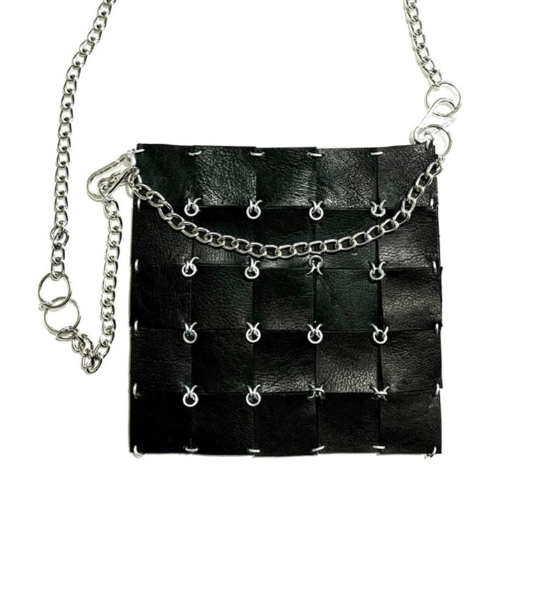 Image 2 of PIXEL LEATHER BAG M
