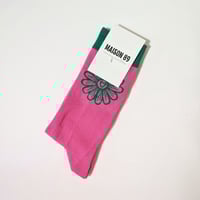 Image 3 of Chaussettes unisexe roses Maison 89