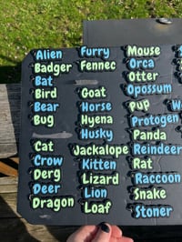 Image 3 of Species Keychains (M-Y)