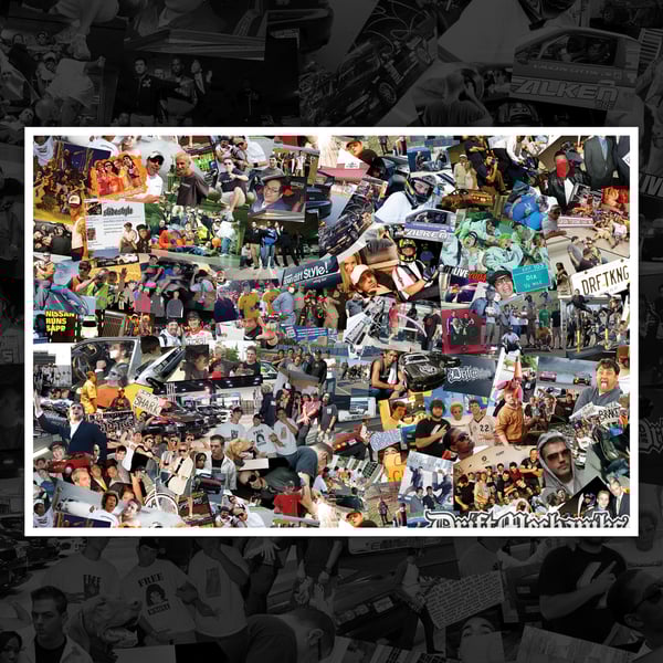 Image of DriftMechaniks Collage Poster