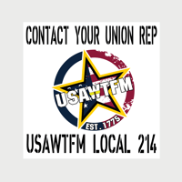 Image 2 of UV Sticker - Contact Your Union Rep