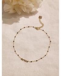 Chaine de cheville "Amour"
