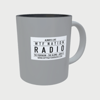 Image 1 of UV Sticker - Radio Station Main Logo - White