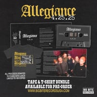 Image 1 of Allegiance - "4.25.25" Cassette & T-Shirt Bundle (Pre-Order)
