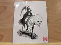 The Horse She Rode In On Original Illustration