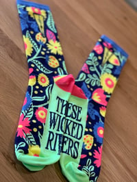 Image 2 of These Wicked Rivers SOCKS
