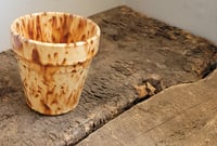 Image 1 of Small Brown Flower Pot