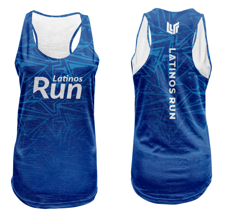 Latinos Run Electric Tee Image 5