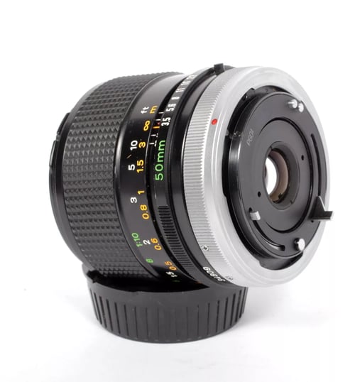 Image of Canon FD SSC 50mm F3.5 Macro lens for Canon NFD FD FL mount cameras #0228