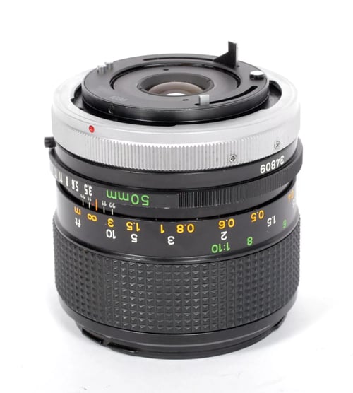Image of Canon FD SSC 50mm F3.5 Macro lens for Canon NFD FD FL mount cameras #0228