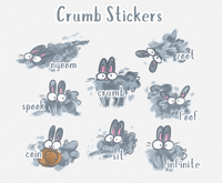 Image 1 of Crumb Stickers