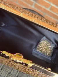 Image 3 of Vintage Woven Straw Clutch 