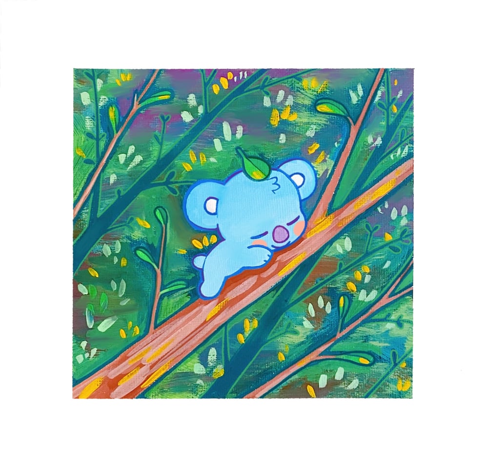 Image of Sleeping koya [ PRINT ]
