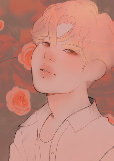 Image of Namjoon love yourself [ PRINT ]