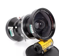 Image 1 of Schneider Super Angulon 53mm F4 Lens in compur #0 Shutter TECHNIKA select #0231