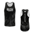 Latino Run Abstract Noir Tops Image 2