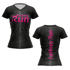 Latinas Run Black Pixel Top  Image 2