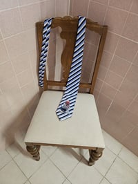 Image 1 of baby blue - 'tied 2 musik' tie