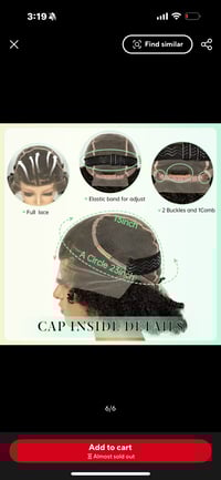 Image 4 of Cornrow braided wigs-Transparent full lace synthetic hair for Black woman’s with baby hair.