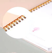 Image 3 of A5 Undated Weekly Planner –  Goal-Setting & Habit Tracker Notebook - Spiral Bound
