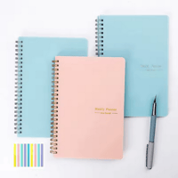 Image 4 of A5 Undated Weekly Planner –  Goal-Setting & Habit Tracker Notebook - Spiral Bound