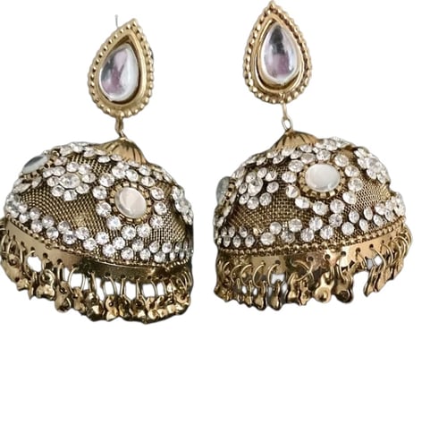 Image of ZAINE  JHUMKA EARRINGS