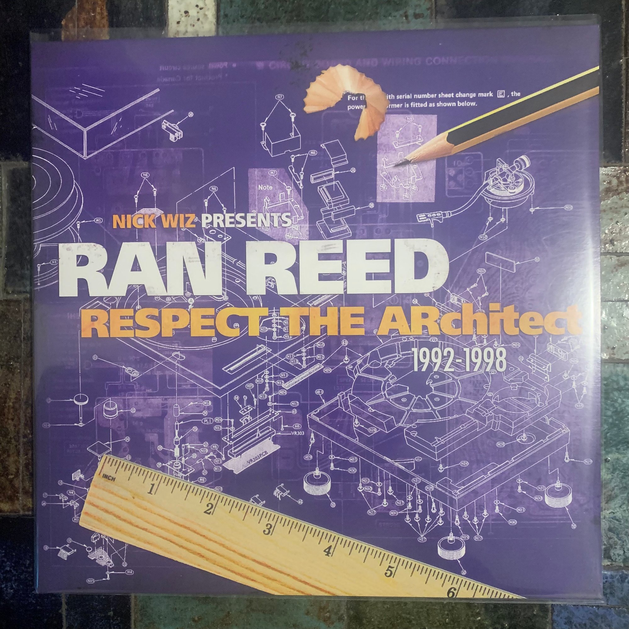 Ran Reed - Respect the Architect - Vinyl 2LP Reissue (Black ...