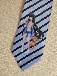 Image 2 of baby navy - 'tomodachi 𖤐.ᐟ' tie