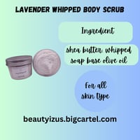 Image 5 of Lavender Whipped Soap base Scrub,Fluffy Foaming Bath soap,Vegan scrub,Exfoliating bodywash Moisturiz