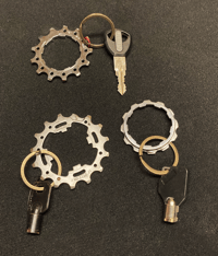 Image 1 of Bicycle Cog Keychain