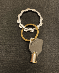 Image 4 of Bicycle Cog Keychain