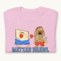 Image 2 of NEW! Matzah Brawl T-Shirt (15 Colors Available)