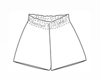 Paperbag highwaisted shorts 