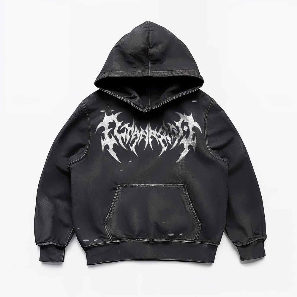 DESTROYED METAL HOODIE