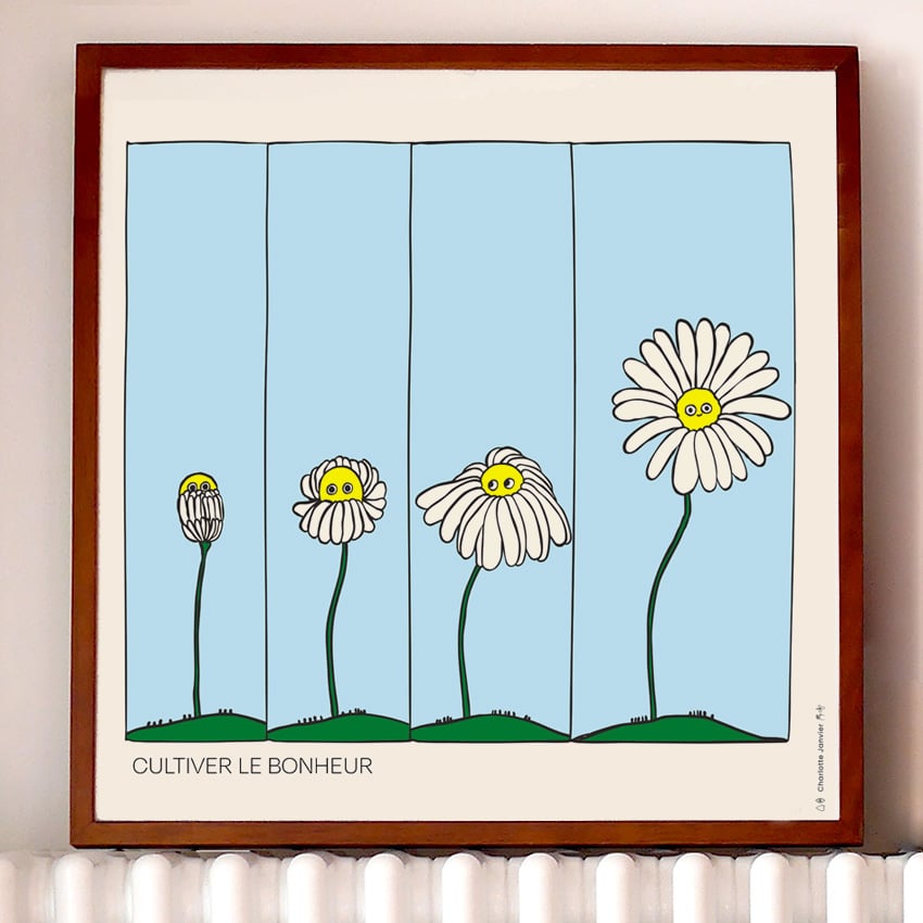 Image of 40x40 - CULTIVER LE BONHEUR