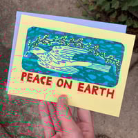 "Mourning Dove" Card - Yellow