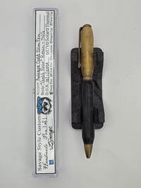 Image 2 of "Gold Noir" Antique Slim Pen