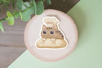 Image 1 of I Knead You (Biscuit Cat) - Sticker