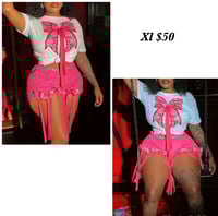 Pink Plus Lace Set