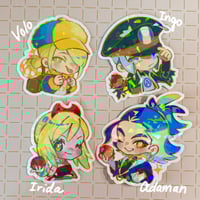 PKMN LA - Holographic Vinyl Stickers