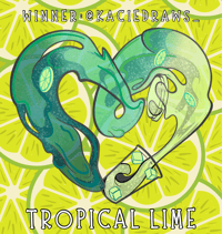 Tropical Lime PREORDER (2025 Coloring Contest WINNER)