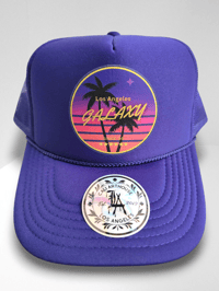 Image 1 of La Galaxy Purple hat
