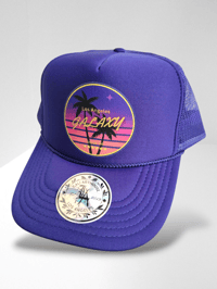 Image 4 of La Galaxy Purple hat