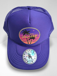 Image 2 of La Galaxy Purple hat