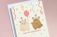 Image 1 of Hop-py Birthday! - Greeting Card