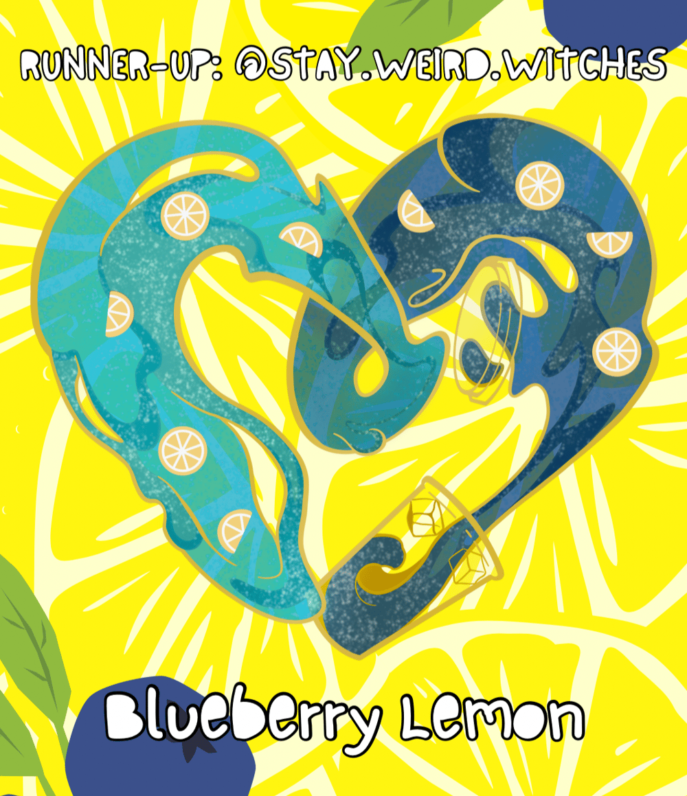 Blueberry Lemon PREORDER (2025 Coloring Contest Runner-Up)