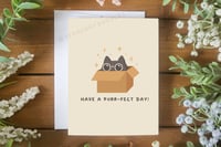 Image 2 of Have a Purr-fect Day! - Greeting Card
