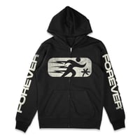 Image 1 of MF Logo Zip-Up (Black)