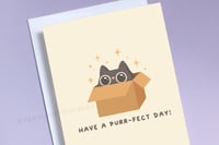 Image 1 of Have a Purr-fect Day! - Greeting Card